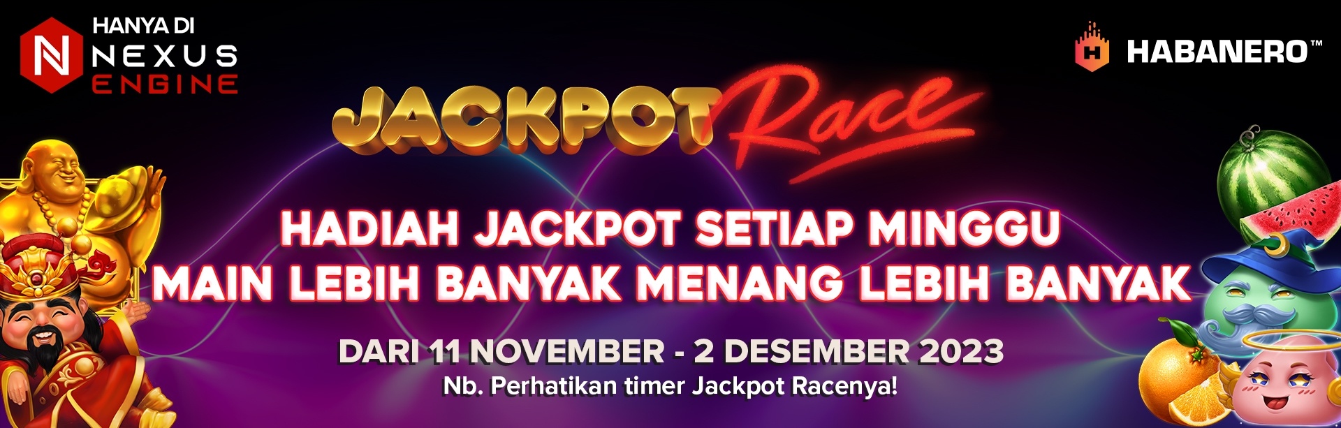 HABANERO JACKPOT RACE