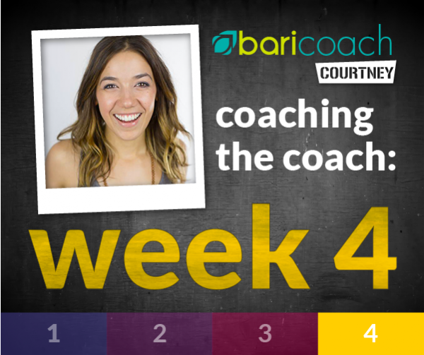 Coaching the coach courtney week4